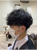 【MITSU】フェザーマッシュ×前下がりスパイラル×ツーブロック