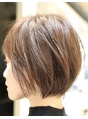 【RISK 高橋勇太】質感が柔らかい大人可愛いショートボブ