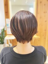 タイズ(ties) 20代30代大人可愛いエアリーボブラベンダーベージュ透明感