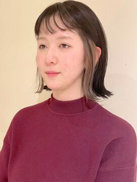 トップヘアー アヴェニュー 刈谷(TOPHAIR Avenue) 髪を暗くできない方にはイヤリングカラー♪/ニュアンスカラー