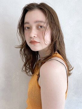 アイティー バイ アルバム 中野店(IT by ALBUM) ミディアムレイヤー_ショコラベージュボブルフ_98503