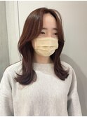 【 YOKE 】ウォームカラー大人くびれヘア韓国