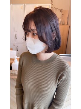 キキ(kiki) 小顔サイドバング＊#ベージュカラー#三重