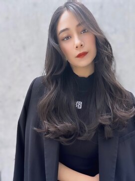 ロンド ロビン 栄(Lond robin) 【Lond robin】清水美冴　　髪質改善/ストレート/グレージュ　m