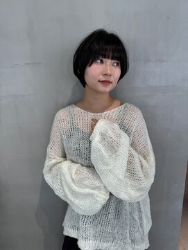 ガリカ 蔵前(Gallica) 【竹之内蔵人】大人耳かけマッシュショート似合わせ黒髪ショート