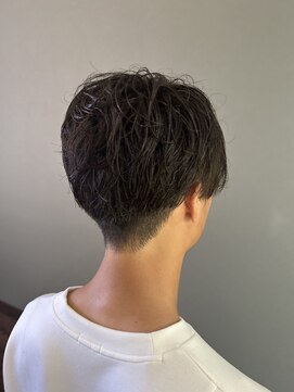 ココカラヘアー プラス(cococara‐hair plus) ツーブロック/マッシュショート/癖毛風パーマ/ニュアンスパーマ