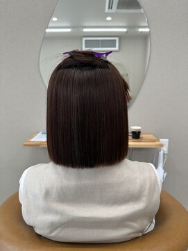 シカ 神戸三宮元町店(Cica) 縮毛矯正 ストレート 三宮 ボブ 神戸 髪質改善 癖毛