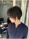 ◎大人ショートボブ丸みショートカットマッシュショート