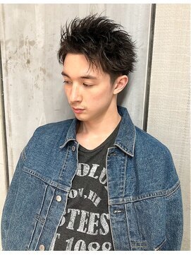 リップス レイ ギンザ(LIPPS Ray GINZA) 黒髪かき上げショート