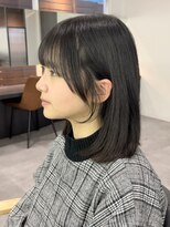 ビューエヒメ(VIEW EHIME)&nbsp;顔まわり/レイヤーカット/韓国/ロングヘア/ベージュ