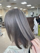 ヘア ルミナス バイ フォルテ(HAIR LUMINAS by FORTE) 透け感/ハイトーン/シルバーカラー/藤枝/髪質改善