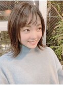 直毛でも決まるストレートボブ｜5ナチュラル白髪染め