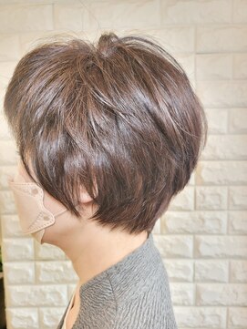 松本平太郎美容室 吉祥寺パートファイブ(PART5) ダイヤモンドグラデーションボブ/30代40代50代60代