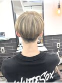 メンズマッシュ×ハイトーン