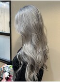 ホワイトシルバー ロング