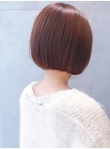 say.田代ベージュコンパクトショートタッセルカット小顔韓国
