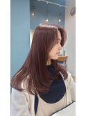 【ナチュラルベージュ】×骨格似合せレイヤーカット