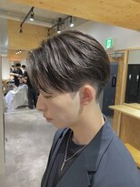 クオル 立川(QOL) 毛流れセンターパートニュアンスパーマ曲がる縮毛矯正