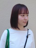 フロー(flow.)&nbsp;ボブ×ボルドーカラー