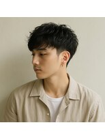 スープレックス ヘアーデザイン(SOUPREX HAIR DESIGN)&nbsp;SOUPREX大人ツーブロック　無造作パーマ　20代 30代 40代 50代
