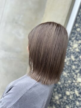 ラプトヘア(Rapt．HAIR) マグネットカラーでミルクティーベージュ