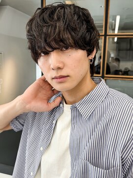 エル 渋谷(L) ◎大人向けツイストパーマ×清潔感ショートで好印象