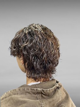 アノ 別府店(Ano.) 大分別府メンズパーマサーフカールスパイラルパーマ波巻きパーマ