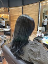 ロッソバイアルター 鎌取(ROSSO by aL-ter)&nbsp;【ハイライト/くびれヘア/アプリコットオレンジ】千葉香奈