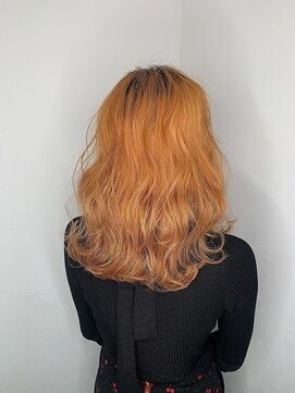 リベルテ 渋谷(Liberte) バレンシアオレンジ【渋谷/髪質改善/学割/ダブルカラー 】