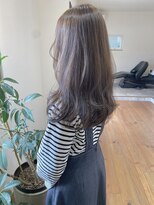 ディア(dear)&nbsp;セミロング×透明感カラー