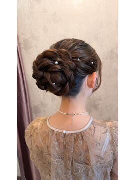 ヘアアレンジメント ボガスティーズ 溝の口店(Hair arrangement Vogusty's) ルーズアップ/パーティー/イベント/ブライダル