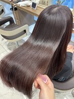 アッシュ 下北沢店(Ash) 艶髪縮毛矯正×ピンクラベンダーカラー