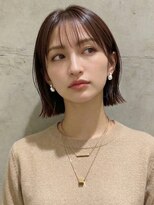 ラシェル パル ノエル(Laciel par Noel) ナチュラル外ハネミニボブ