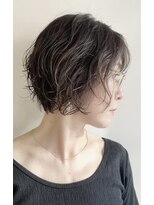 モーメント(Moment)&nbsp;50代にオススメのショートボブレイヤーカット