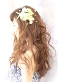 パスクア＊ふわボサ ダウンスタイル
