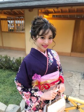 オリーブ(OLIVE) ゆるフワミディ小顔☆【ヘアセット&袴着物/結婚式/大阪心斎橋】