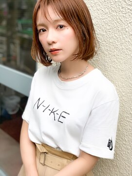 ジジ 代々木(Gigi) 【Gigi 代々木】間島勇大　ラフで大人可愛い　ボブスタイル