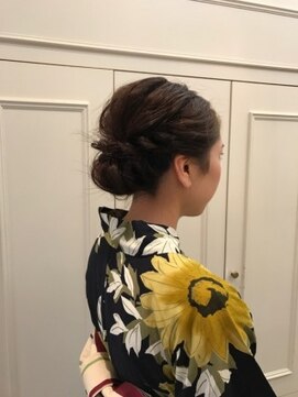 ネオリーブリノア 北千住東口店(Neolive Linoa) 浴衣着付け　ヘアセット