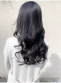 ダークアッシュストカール暖色系カラーグラボブ都島髪質改善大阪
