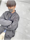 縮毛矯正マッシュ