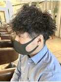 横浜★オーダー率No.2ウェット無造作スパイラルパーマ