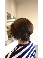 ステレオ 知立店(STEREO)&nbsp;くびっrショート×白髪ぼかしハイライト