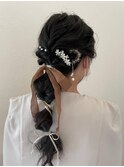 ロングヘアアレンジ