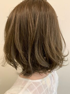 ヘアブランコブランコ 横浜(hair blanco_blanco) 20代シースルーハイライトラベンダーカラーナチュラルストレート