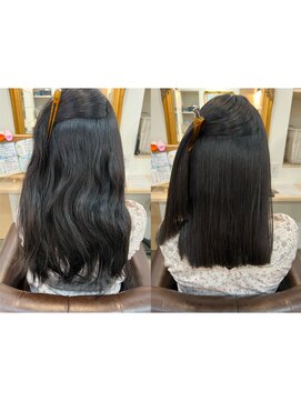 トムヘアーデザイン 楠葉店(TOM HAIR DESIGN) 艶髪／艶髪ストレート／縮毛矯正