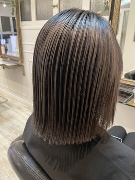 シーバイラヴィズム けやき通り2号店(Sea by LUVISM) 縮毛×バレイヤージュ