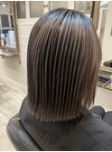 縮毛×バレイヤージュ