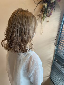 カノエ 下松店(canoe) ミルクティカラー/髪質改善縮毛矯正/髪質改善/韓国風/韓国ヘア