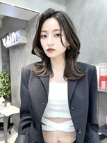 ヴェイン 渋谷(vain)&nbsp;くびれミディ/レイヤーカット/ミディアム/インナーカラー/渋谷