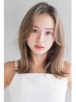 Liberte銀座 大人かわいいくびれミデイ×ミルクティベージュ